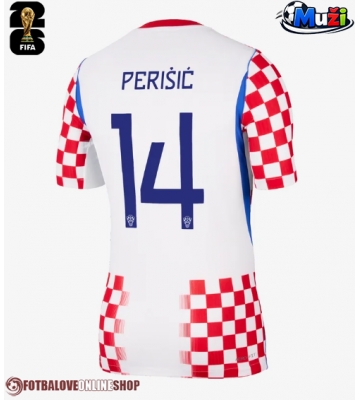 Chorvatsko Ivan Perisic #14 Domácí Dres MS 2026 Krátkým Rukávem
